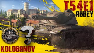 T54E1 || Abbey || 7.4k Damage || Kolobanov???