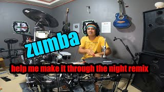 ZUMBA MUNA KAYO MGA IDOL help me make it through the night remix