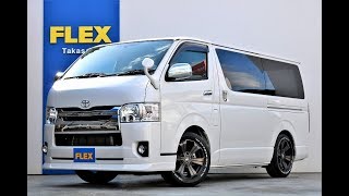 フレックス ハイエース高崎店 ２８年式４型 ハイエースエース スーパーＧＬ ＤＴ４ＷＤ  車中泊 カスタム HM0246