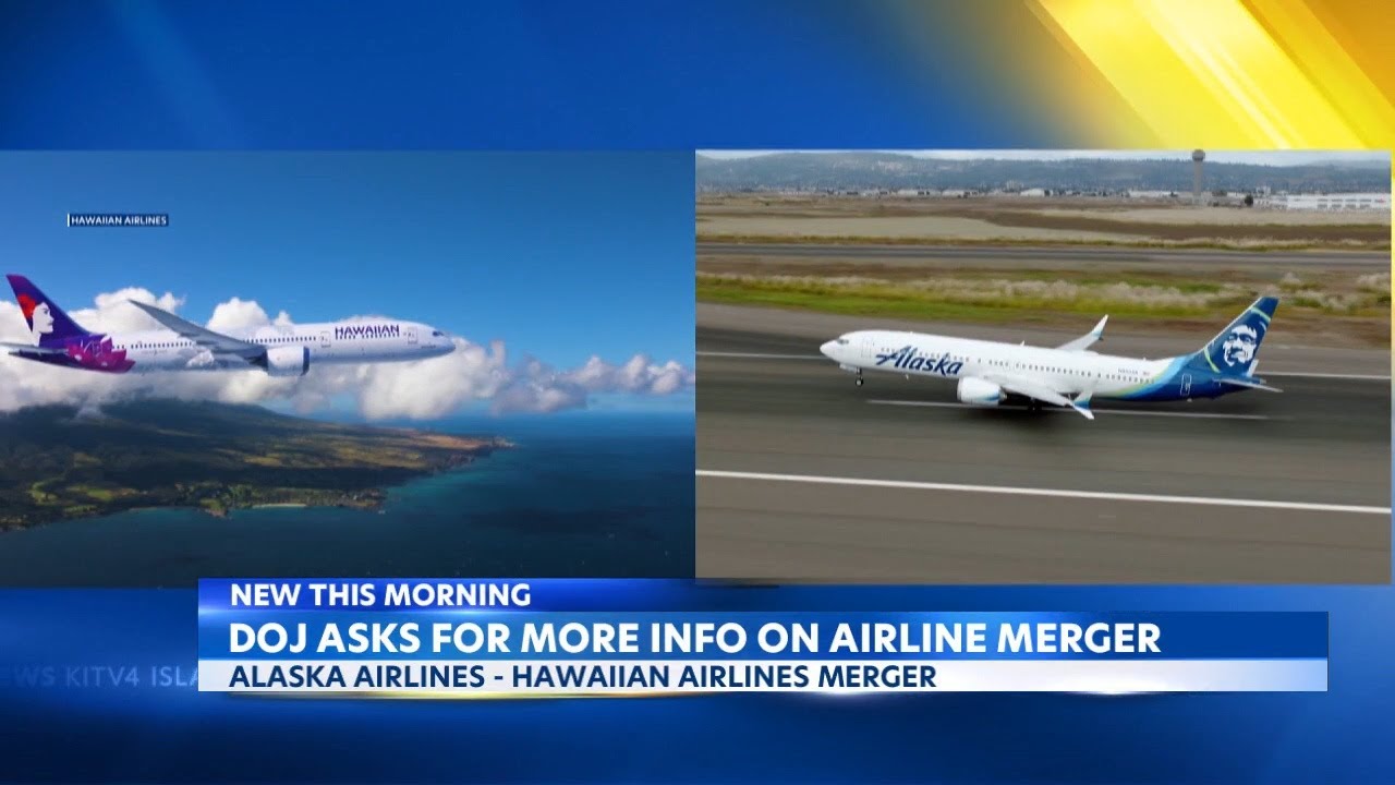 Updates On The Proposed Merger Of Alaska And Hawaiian Airlines - YouTube