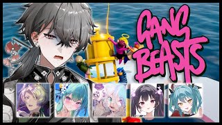 【 GANG BEASTS 】 I come in peace...😈  w/ Claude, Elira, Finana, Narin, Remia 【 Leo Kuga / Neo-Porte 】