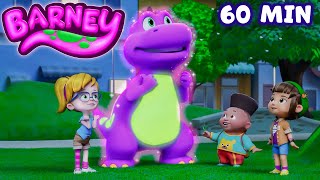 Magic and Laughter! | Barney's World | 60 Minutes Kids Cartoons