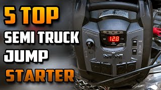 Best Jump Starter for Semi Trucks: Heavy-Duty Diesel