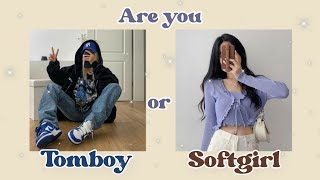 are you a tomboygirl or a soft girly ☁️✨ aesthetic quiz | Inthebeige