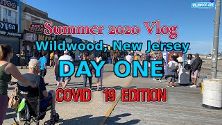 Summer 2020 | Day One Vacation at Wildwood, New Jersey Vlog (COVID-19 EDITION) | Tim Peou