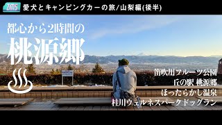 愛犬とキャンピングカーの旅/山梨編(後半)