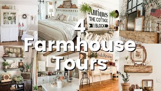 4 Stunning Antique Farmhouse Home Tours