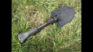 Gerber Gorge Folding Shovel Review \u0026 Demonstration