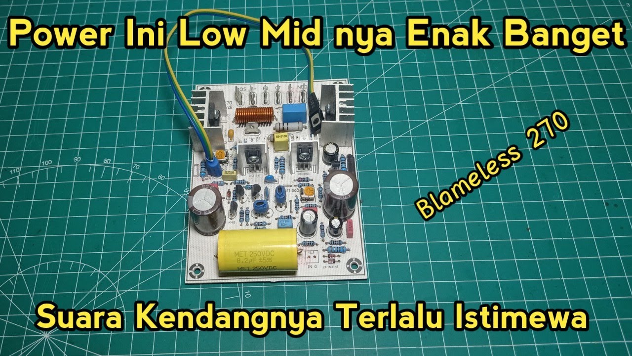 Power Ini Suara Mid Nya Istimewa Banget | Review Blameless 270