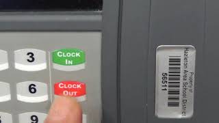 HASD Time Clock Instructions