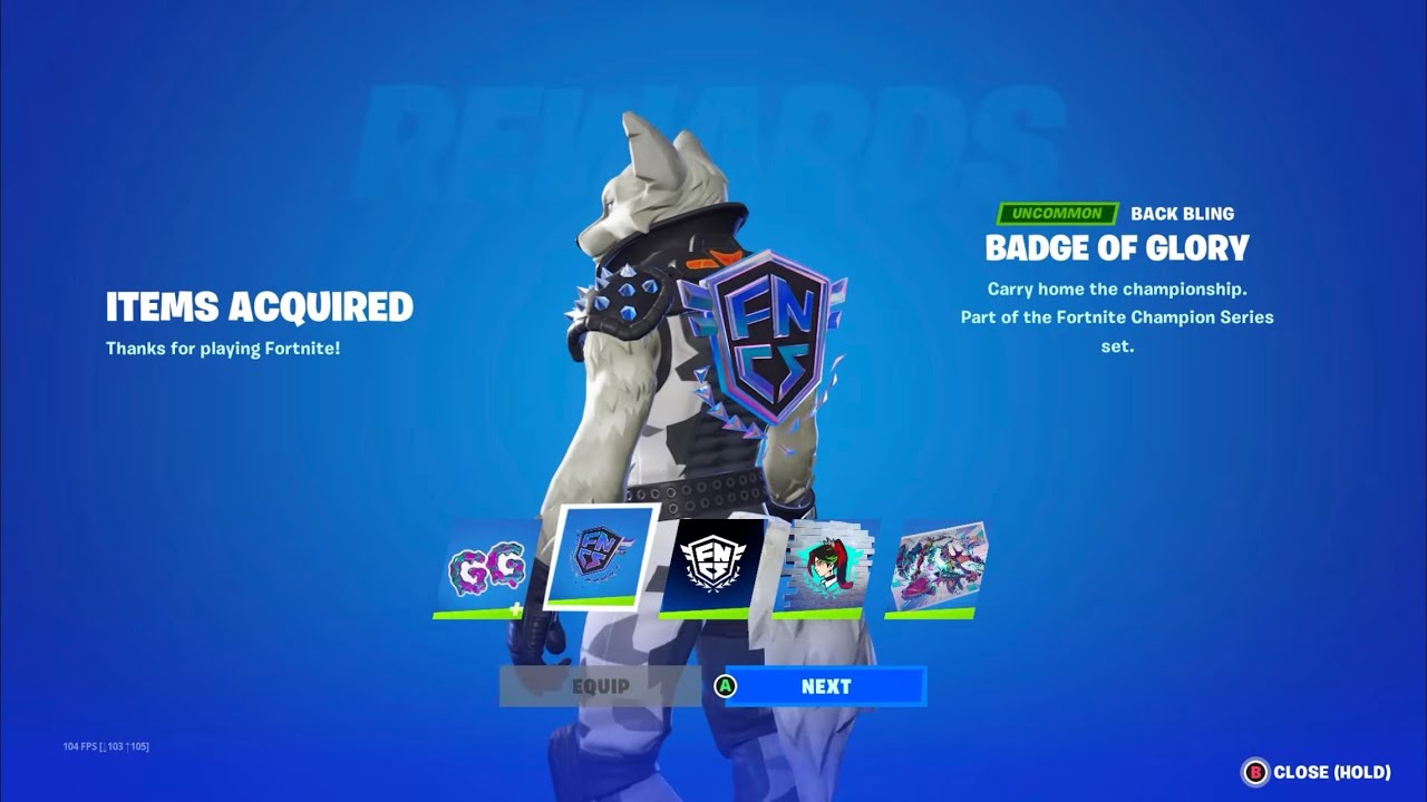 How To Get Fncs Rewards In Fortnite Youtube