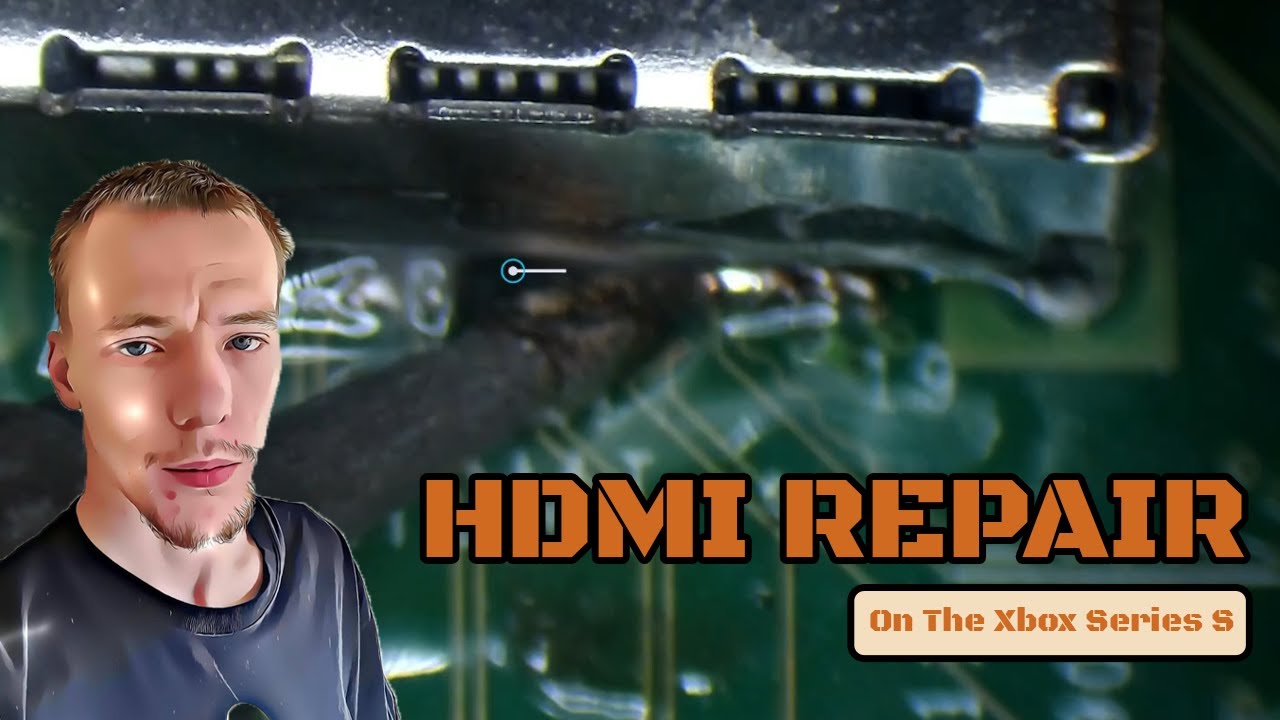 Easy Jobs Are Easy Money! Xbox Series S Damaged HDMI Port Repair - YouTube