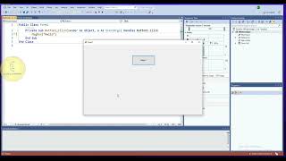 VB.net | Print hello using message box | CodeLearning