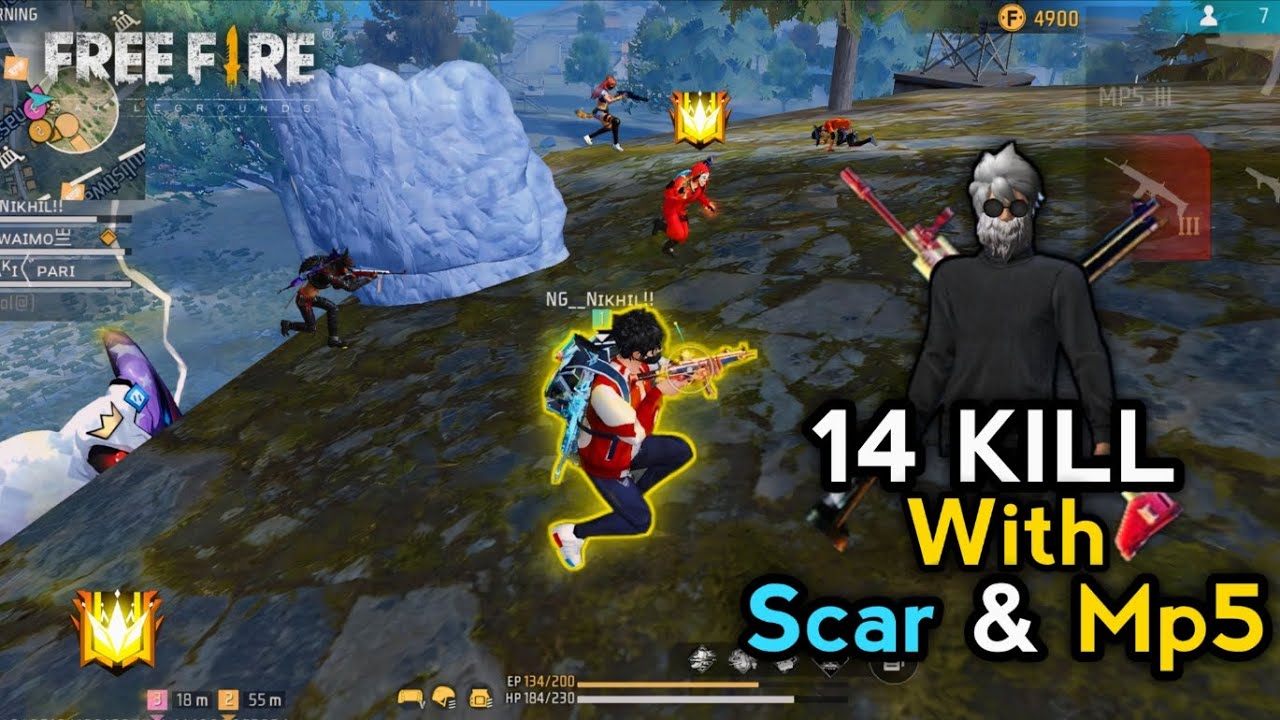 14 Kill In Br Ranked Game Unbelievable Overpower Gameplay Garena Free