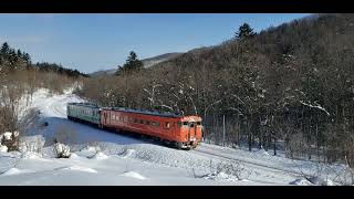 【石北線】常紋峠146kpを越えるキハ40首都圏色先頭の普通列車