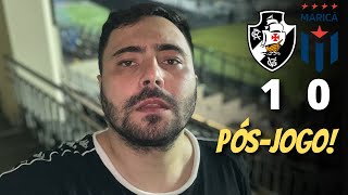 VASCO 1 x 0 MARICÁ | PÓS-JOGO | VASCO VENCE A TERCEIRA SEGUIDA NO CARIOCA E É O ÚNICO INVICTO!