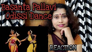 Basanta pallavi - Odissi Dance by Guru Sandhyadipa Kar and Padmini Dance Ensemble| REACTION