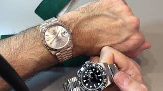 Rolex GMT back from its first service at RSC