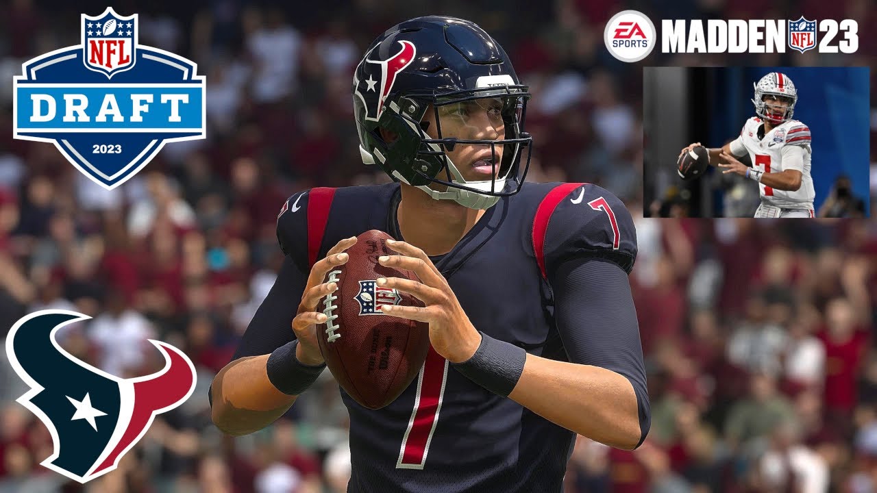 Madden 23 If Texans Draft's C. J. Stroud Debut Simulation (Madden 24 ...