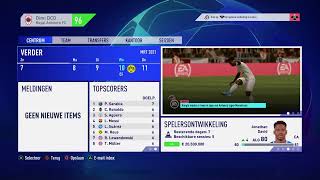 Live PS4 Fifa20#Season 2 Carrière R Antwerp Fc@Champions league 1/16 terug inleiding