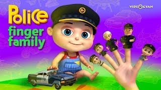 Police Finger Family - Part 2 | Finger Family Songs | Videogyan 3d Rhymes| Nursery Rhymes Kids Songs