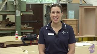 Cabinet making - from student to lecturer