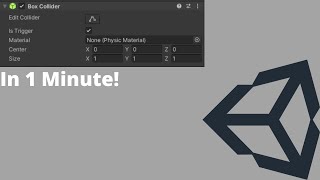How To Use: Unity Box Collider under 1 MINUTE