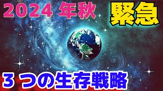 【緊急】2024年秋の地球激変！宇宙会議が明かす3つの生存戦略