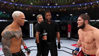 Khabib Nurmagomedov vs. Charles "Do Bronx" Oliveira |UFC 4