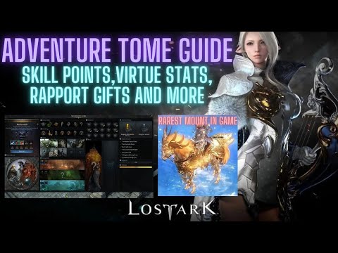 Lost Ark Adventure Tome Guide START NOW! RAREST MOUNT IN THE GAME