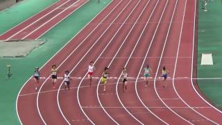 『3年女子100m決勝』2016福岡県中学陸上選手権大会