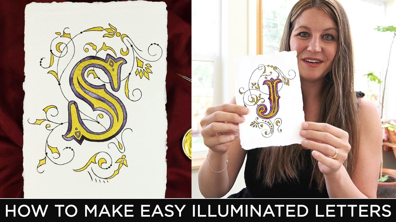 Illuminated Letters Coloring Pages Free Printables Pdf Infoupdate Org