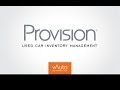 Provision Suite: Used Car Inventory Management Software