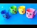 diy mini paper cup paper crafts for school paper origami craft