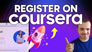 How to REGISTER for a Course on Coursera (Step by Step)