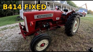 B414 International Tractor Repair
