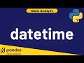 Python Data Analysis Tutorial 17: Pandas datetimeindex | Data Analyst | Pandas