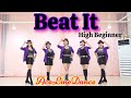 Beat It Line Dance | High Beginner | 비트잇 라인댄스 #초중급라인댄스 #AceLinedance #용인라인댄스