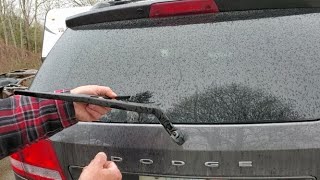 Dodge Journey Rear Wiper Replacement