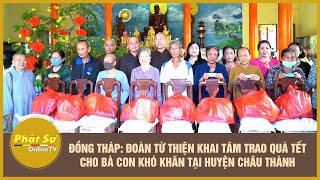 Dong Thap: Khai Tam charity group gives Tet gifts to disadvantaged people in Chau Thanh district