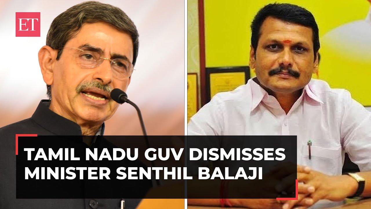 Tamil Nadu: V Senthil Balaji Dismissed From Council Of Ministers By ...