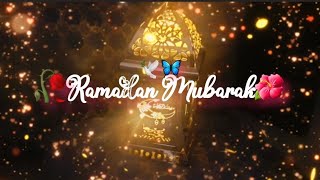 Ramadan Mubarak Status 🕌 Ramzan Mubarak Status|Ramzan Coming soon|Ramzan 2023
