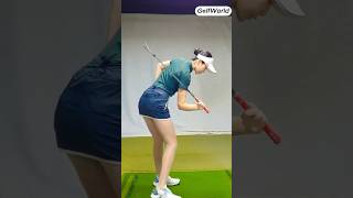 미녀 골퍼🥰 KLPGA 허은지 프로에게 배우는 정확한 힙턴⛳