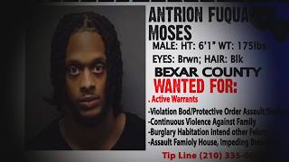 Wanted fugitive spotted fleeing home during disturbance call in East Bexar County