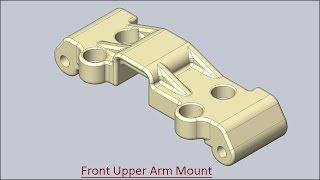 Front Upper Arm Mount (Solid Edge Tutorial)