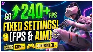 THE ULTIMATE SPLITGATE SETTINGS GUIDE FOR PC & CONSOLE! (Boost FPS & Aim)