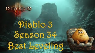 Diablo 3 Season 34 Best Leveling