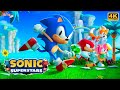 Sonic Superstars 4K | Full Movie Game | ZigZagGamerPT