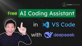 Free AI Coding Assistant in VS Code with Ollama, DeepSeek, Qwen, Nomic AI models