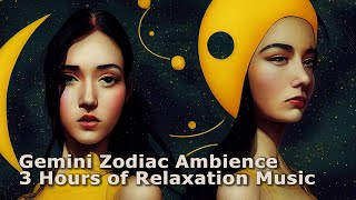 Gemini the Twins Zodiac Ambience 3 hours of relaxing astrological music